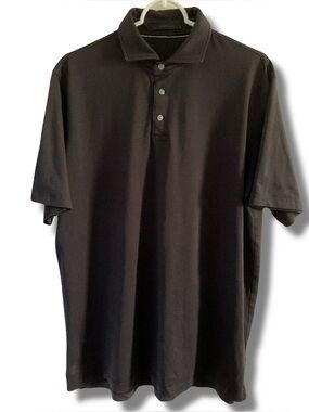 Greyson Classic Black Polo Size Large